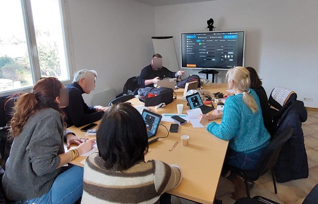 Formation organisée en décembre 2024 concernant la mise en place prochaine de mallettes de télémédecine sur le territoire de la CPTS Cerebellum